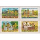 BOY SCOUTS GRENADA SERIE COMPLETA DE ESTAMPILLAS NUEVAS MINT SCOUT ABEJAS FLORES